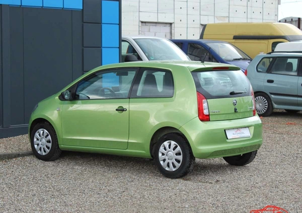 Skoda Citigo cena 22900 przebieg: 158261, rok produkcji 2016 z Krzepice małe 154